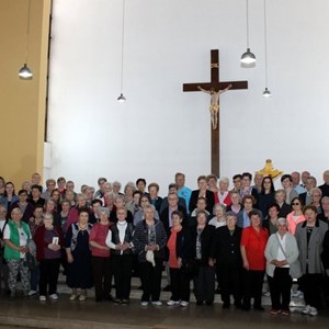  Volonteri zaklade „Ivanova kuća“ i umirovljenici iz Koprivnice hodočastili u Karlovac